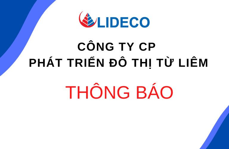 ntl lideco thong bao